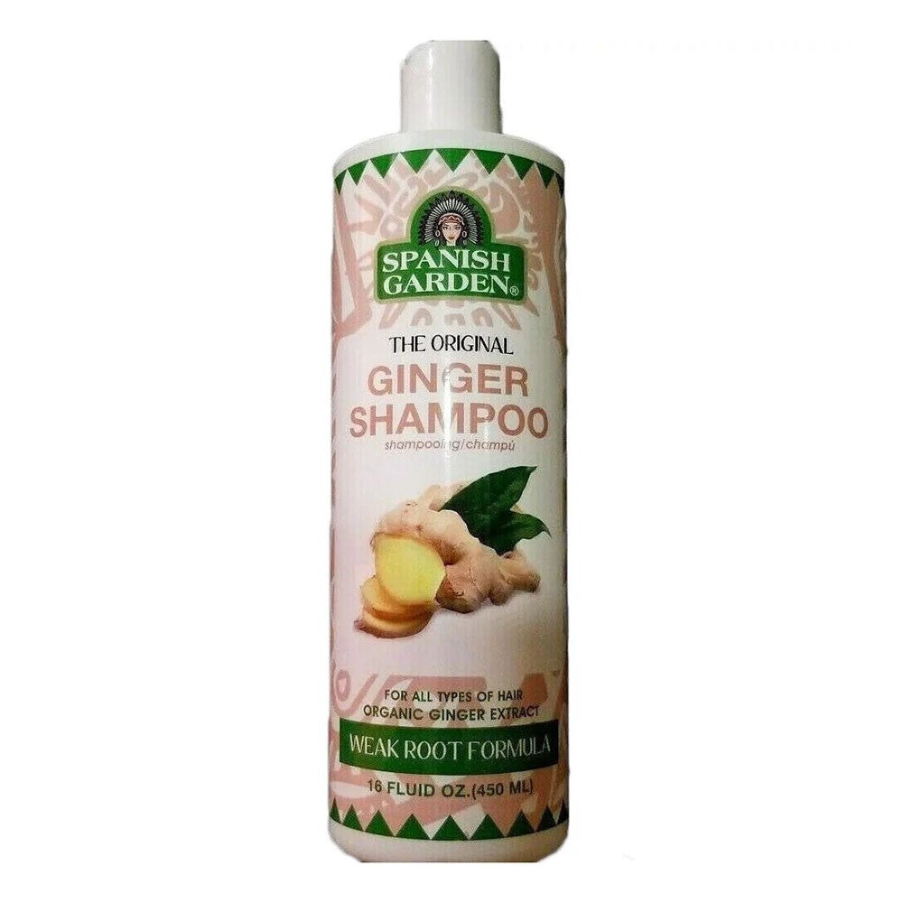 Spanish Garden Original Ginger Shampoo, 16 Oz